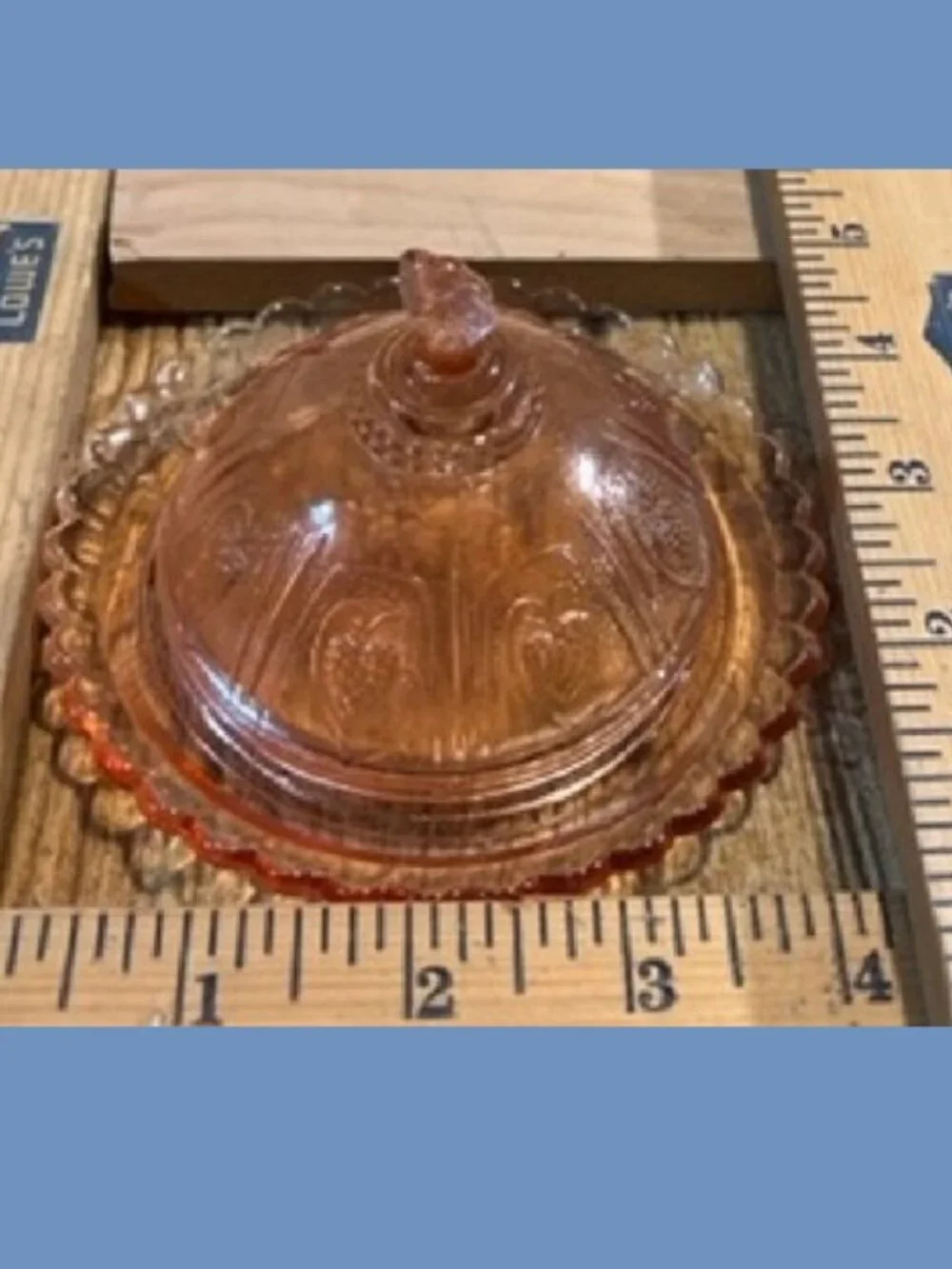 Mini Pink Strawberry Dish with Domed Lid 16114